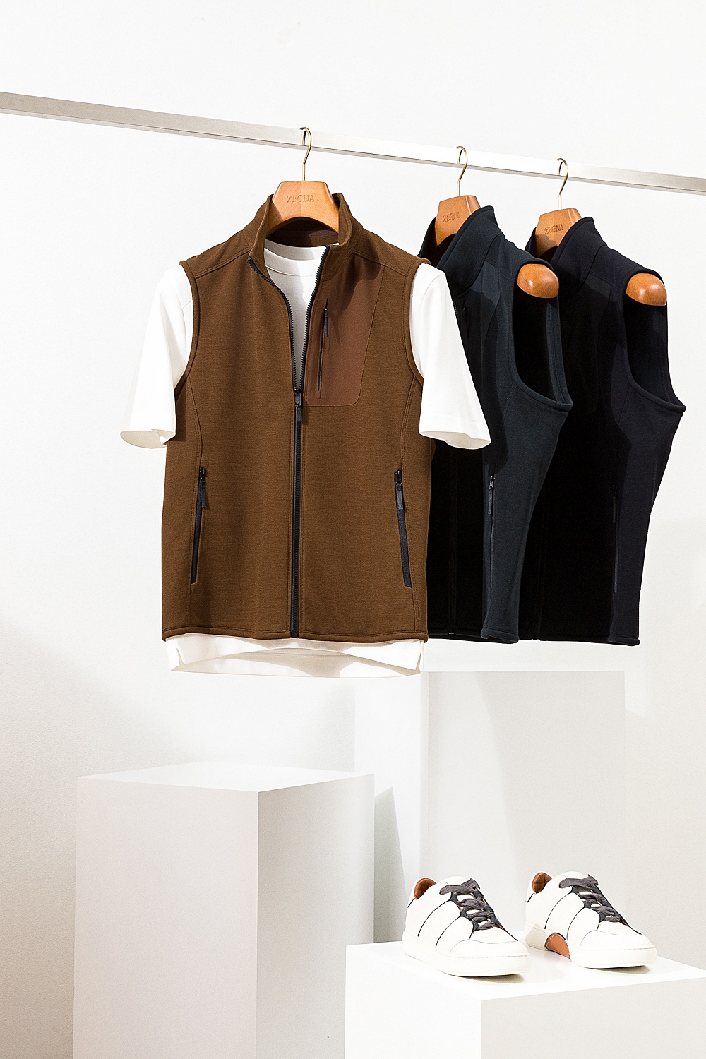 马甲背心柔软弹力干爽加绒保暖