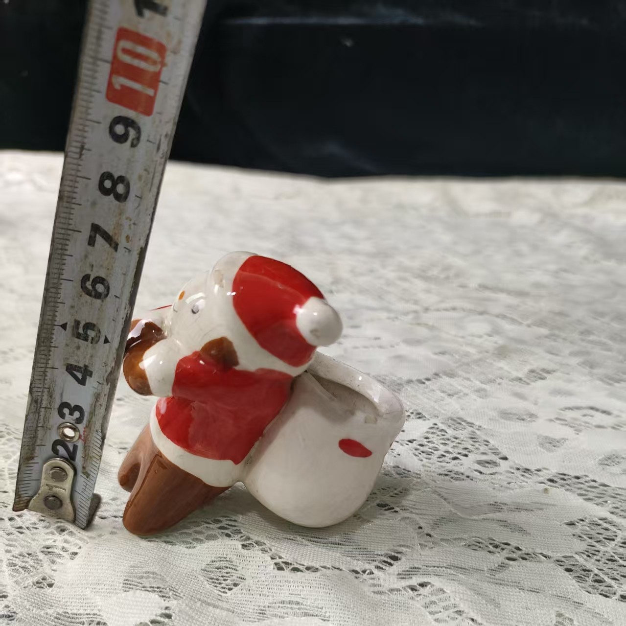 陶瓷卡通花盆挂件，有封釉介意勿拍