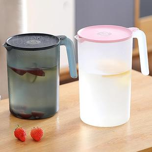 家用塑料冷水壶开水壶凉水大容量冰箱冷壶水果汁花壶茶壶可印logo