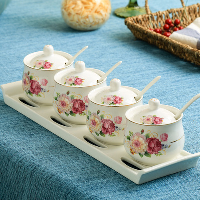 厨房调味罐佐料瓶创意三件套欧式