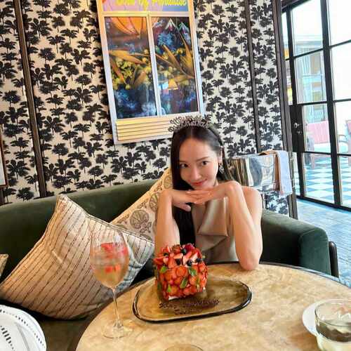 It'smybirthday水钻头箍生日帽