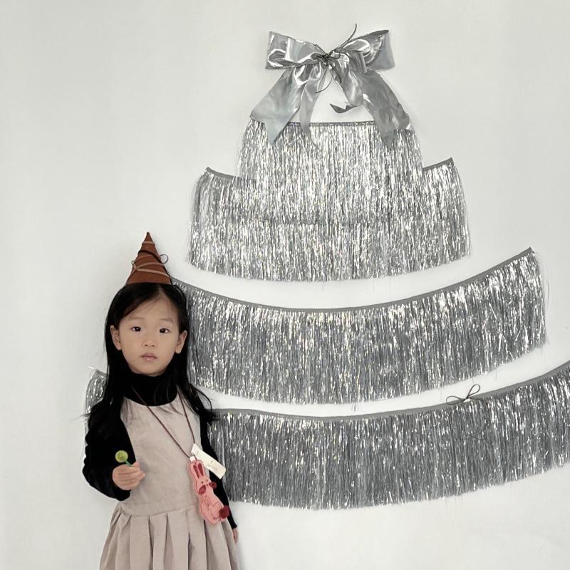 流苏蛋糕拉花派对装饰场景布置