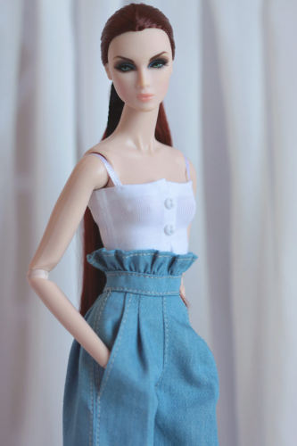 [M-201809-15]上衣/FR Momoko Barbie Blythe Mico 娃衣