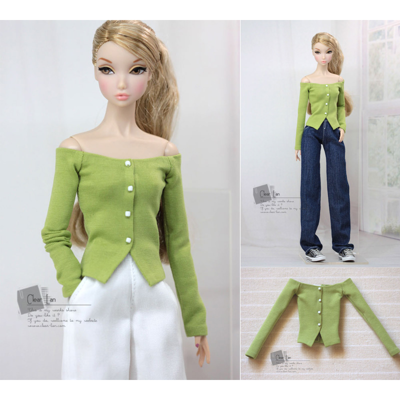 [M-202303-04-C ]上衣/Momoko OB FR 芭比 6分娃衣