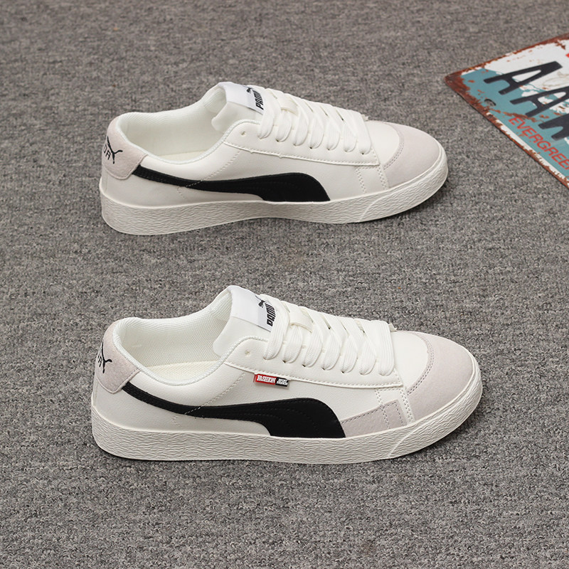 2024新款男鞋子运动鞋休闲鞋情侣黑色板鞋学生软底小白鞋平底鞋女
