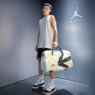 Air 背心T恤 Nike Jordan印花图案圆领速干无袖 100 FN5857 010