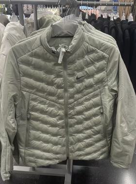 耐克Nike THERMA-FIT科技男女跑步保暖立领羽绒夹克 FB7557-370