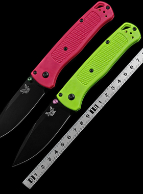 蝴蝶BM535尼龙柄户外折刀露营便携EDC水果刀工具刀