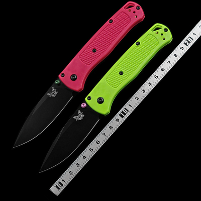 蝴蝶BM535尼龙柄户外折刀露营便携EDC水果刀工具刀