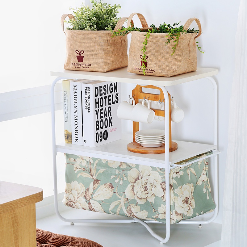 正品简约茶几收纳架北欧客厅小户型现代沙发边置物架迷你落地整理属于什么档次？