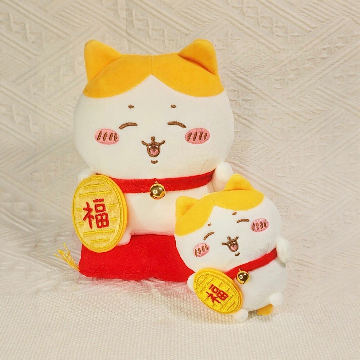 日本吉伊限定招财猫毛绒挂件
