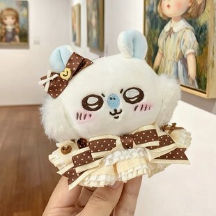 日本chiikawa可爱裙子娃衣小脚飞鼠吉伊卡哇公主玩偶莫莫咖公仔