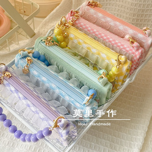 YKK尼龙码装拉链马卡龙色系三号五号加宽拉链短牌长花朵拉链头