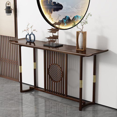 特价新中式玄关桌条案客厅入门柜