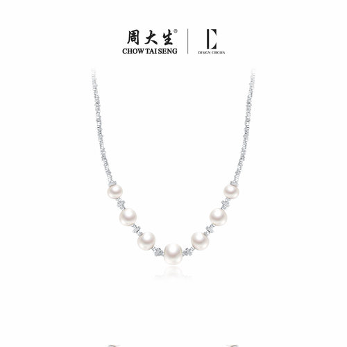 【高质感】碎银几两珍珠项链银