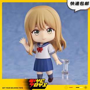 定金预售 GSC粘土人前辈是男孩子花冈真琴Q版 可动手办 TYCTOYS
