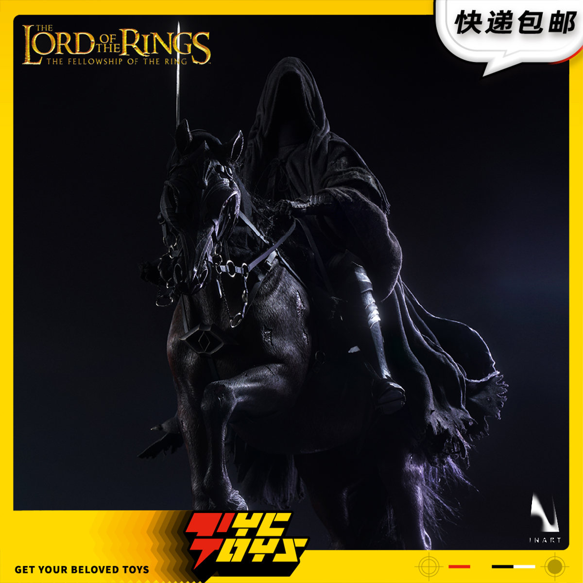 【TYCTOYS】定金预售 INART指环王护戒使者戒灵1/6收藏级可动人偶