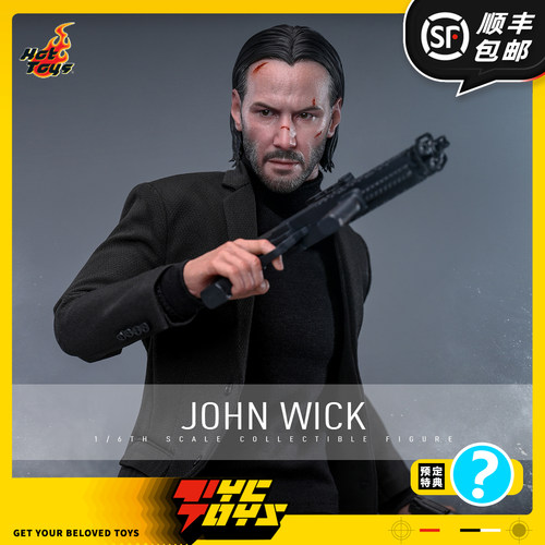 【TYCTOYS】现货 HOTTOYS HT疾速追杀杀神约翰威克胶发MMS832人偶