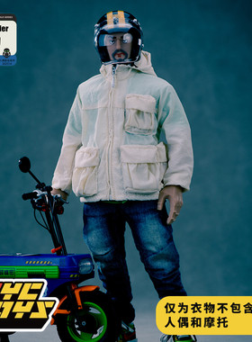 【TYCTOYS】现货 TRICKYMAN12 CITYRIDER风格衣物1/6套装202314