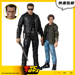 【TYCTOYS】现货 MAFEX终结者2审判日T-800 T2约翰康纳套装可动