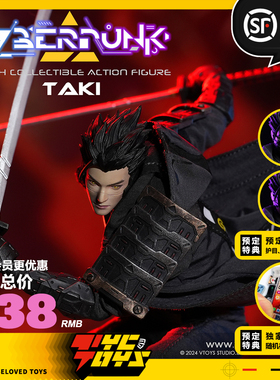 【TYCTOYS】定金售完 VTOYS BMS CF赛博朋克武士泷1/12可动VSD010