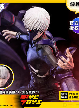 【TYCTOYS】定金预售 ROCKETTOYS东京KANEKI战斗服1/6可动ROC-025