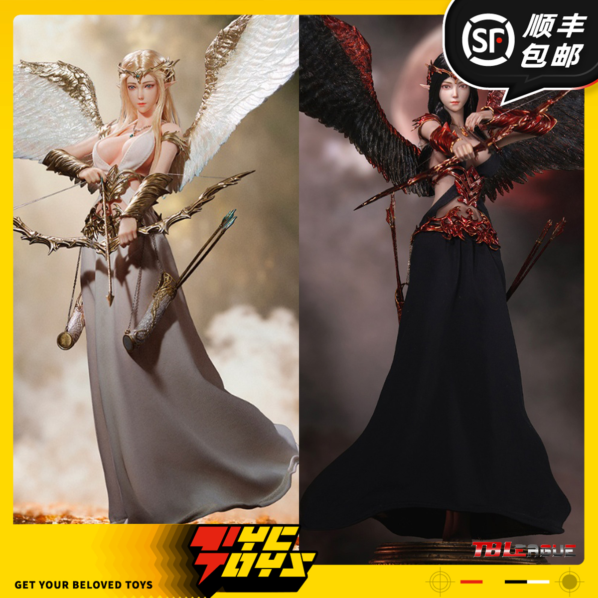 【TYCTOYS】定金预售TBLEAGUE晨光暮光天使1/6可动人偶PL2025-233