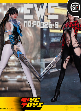 【TYCTOYS】预售 PLAY TOY腾空小队EVE剑星伊芙1/6可动人偶P025