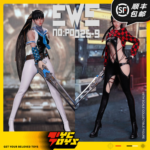 【TYCTOYS】预售 PLAY TOY腾空小队EVE剑星伊芙1/6可动人偶P025