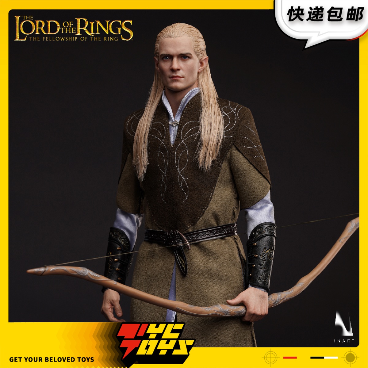 【TYCTOYS】分批出货 INART指环王护戒使者莱戈拉斯1/6可动人偶
