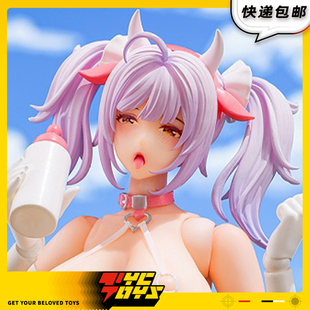 【TYCTOYS】现货 BISHOUCRAFT奶牛娘小熊奈奈1/12可动人偶手办