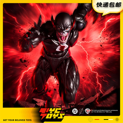 【TYCTOYS】定金预售 海洋堂转轮科技惊奇山口DC黑色闪电1/12可动