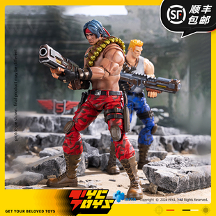 【TYCTOYS】现货 HIYA海雅魂斗罗加鲁加行动比尔雷泽兰斯比恩1/12