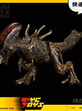 【TYCTOYS】现货 REBOR巢虫X暴龙X-REX金属巢虫领主辐射版1/35