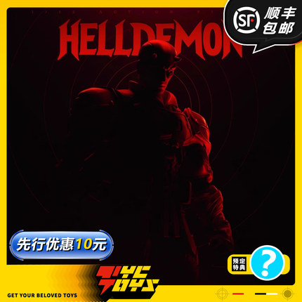 【TYCTOYS】定金预售 ZOOMRIG HELL DEMON地狱恶魔夜魔侠1/12可动