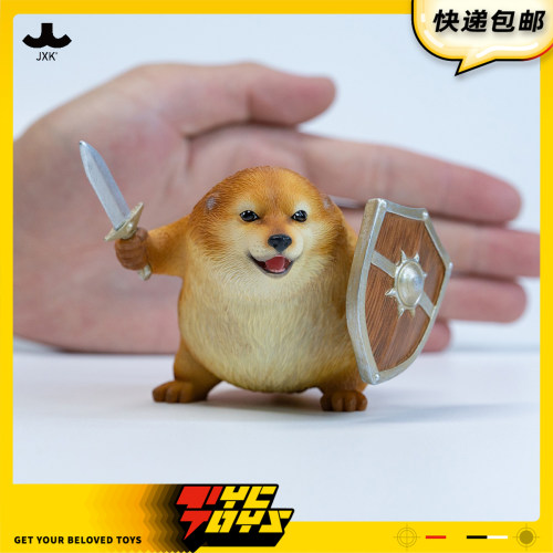 【TYCTOYS】补款 JXK HEADCREST刀盾狗2.0可爱动物手办摆件H2407