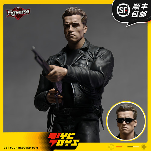 【TYCTOYS】定金预售 FIGVERSE未来战士T800可动人偶手办兵人1/12