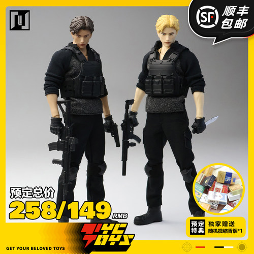 【TYCTOYS】定金预售 MIRRFIG精瘦男素体豪华配件包1/12可动MF002