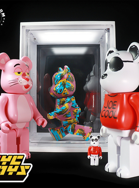 【TYCTOYS】现货 MORSTORM灯光展示盒积木熊收藏级手办潮玩摆件