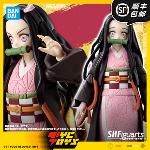 【TYCTOYS】现货 万代SHF鬼灭之刃灶门祢豆子1/12可动人偶手办