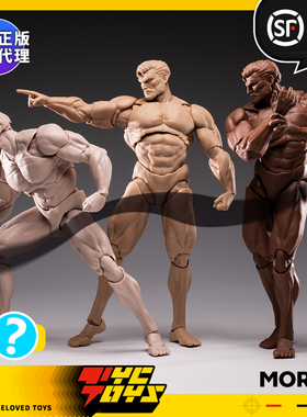 【TYCTOYS】定金预售 INART QS MORFIG男素体1/12可动人偶BB00