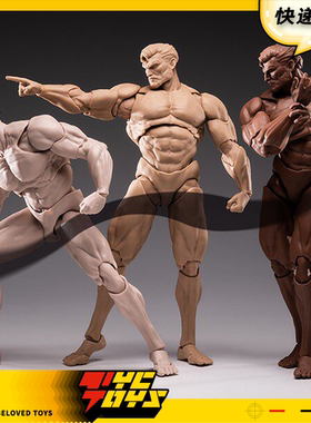 【TYCTOYS】现货 INART QS MORFIG男素体1/12可动人偶手办BB00