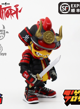 【TYCTOYS】现货 DEVIL TOYS ONITORI武士设计潮玩手办摆件礼物