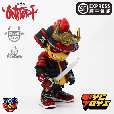 【TYCTOYS】现货 DEVIL TOYS ONITORI武士设计潮玩手办摆件礼物