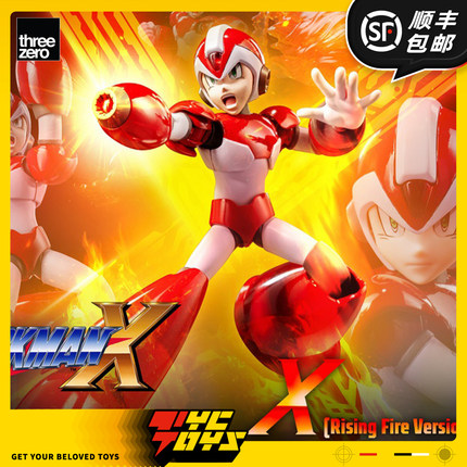 【TYCTOYS】定金预售 THREEZERO MDLX洛克人X上升火焰版3Z0576
