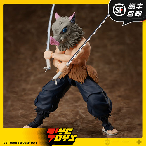 【TYCTOYS】现货 ANIPLEX BUZZMOD鬼灭之刃嘴平伊之助1/12可动