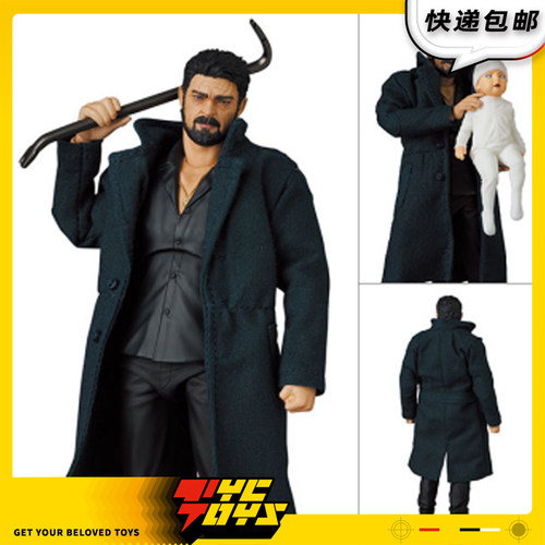【TYCTOYS】现货 MEDICOM TOYS MAFEX黑袍纠察队屠夫布彻尔人偶