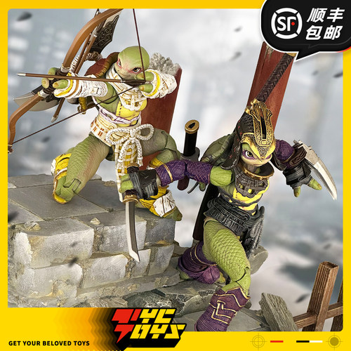 【TYCTOYS】现货 烈炎工作室RAGE乌龟姐妹猩红紫罗兰1/12可动人偶