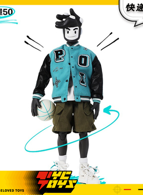 【TYCTOYS】现货 TRICKYMAN12得物联名NONO潮流1/6可动人偶手办