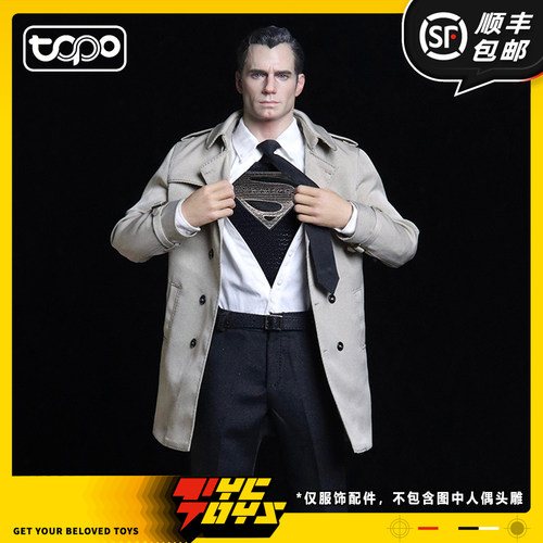 【TYCTOYS】定金预售 TOPO STUDIO超人记者战衣衣服吊卡套装TP030